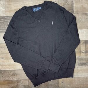 Polo Ralph Lauren 100% Pima Cotton V-Neck Sweater size Medium